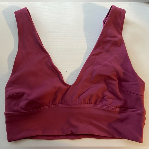 Lululemon | Align Bra | Washed Mauve | Size 8 | Cup C/D - Picture 2 of 3